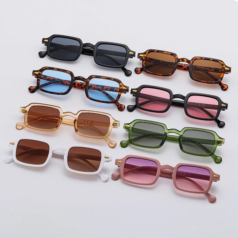 Women'S Fashion Eyewear - Lunettes de soleil rectangulaires de luxe