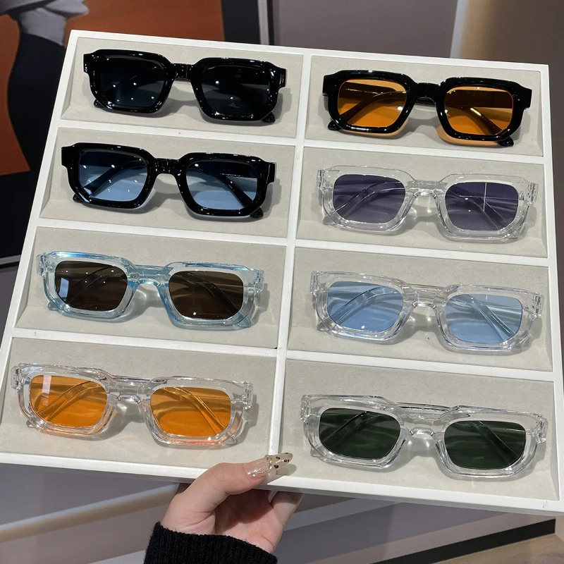 Women'S Fashion Eyewear - Nouvelles lunettes de soleil carrées rétro