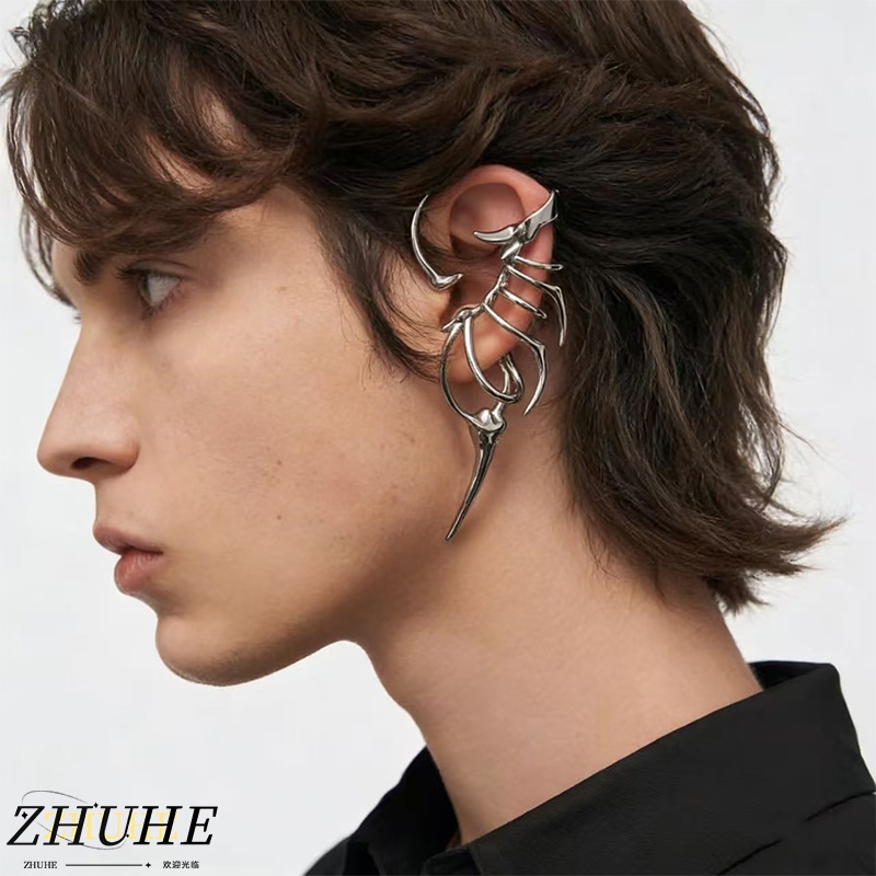 Women'S Fashion Edgy - Manchette d'oreille de style squelette paresseux