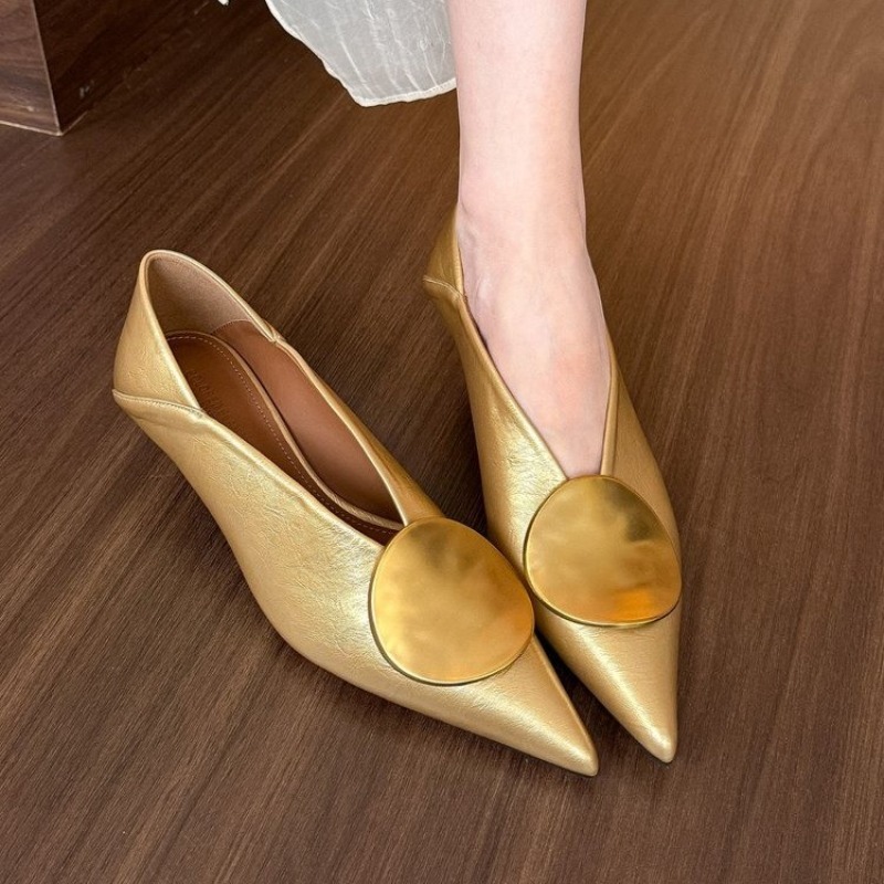 Women'S Fashion Shoes - 2025 printemps été bout pointu chaussures