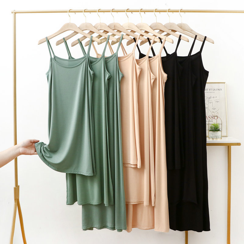 Belted Shirt Dress - Robe à bretelles en modal sans