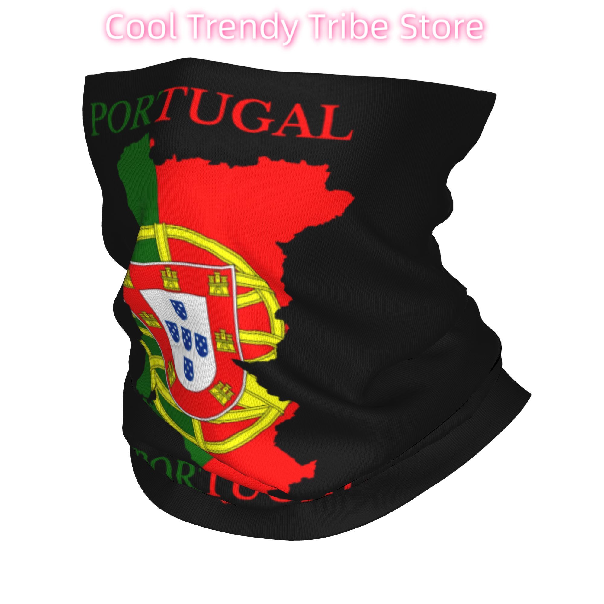 Women'S Fashion Portugal - Cache-cou Bandana personnalisé avec carte du