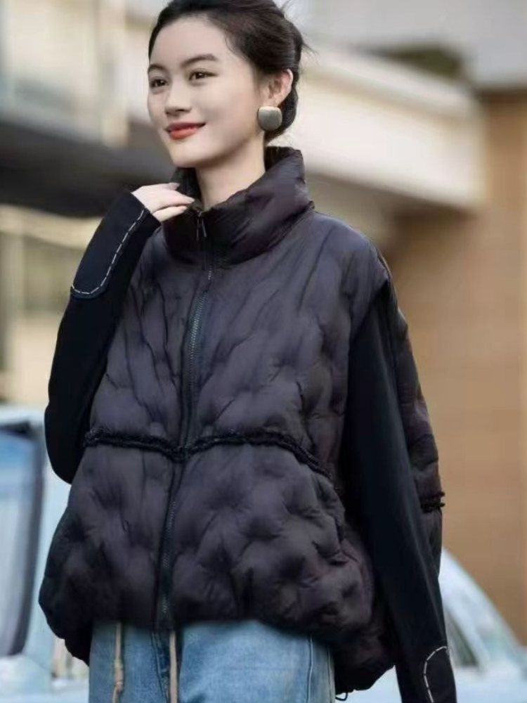 Puffer Vest Fashion Women - Mode Y2k vers le bas gilet