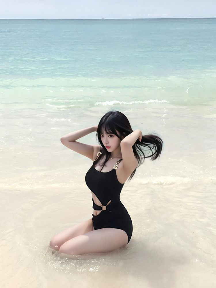 Women'S Fashion Middle Ages - Maillot de bain monokini sexy à