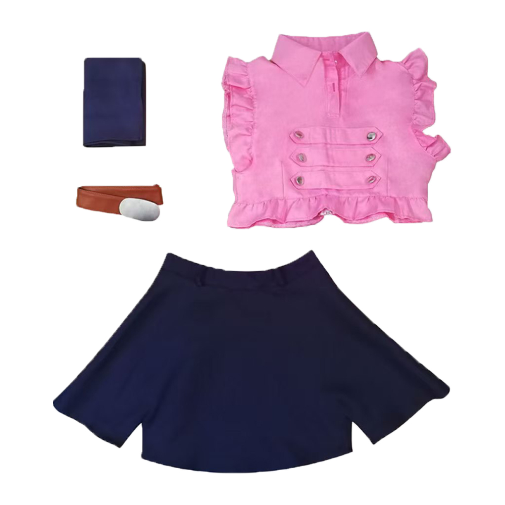 Belted Shirt Dress - Costume de cosplay Elizabeth Liones pour