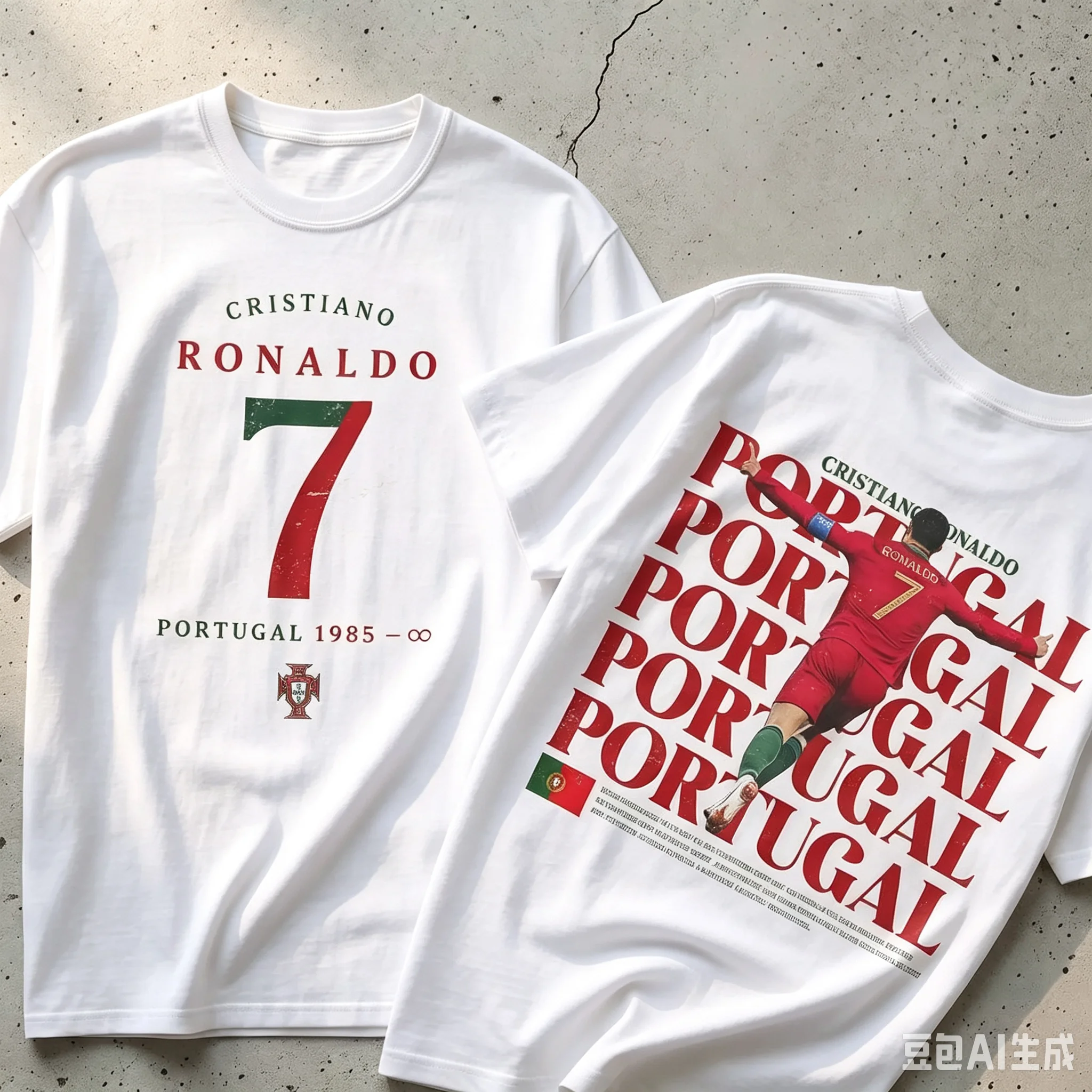 T-shirt de football graphique  - Women'S Fashion Portugal avis et prix