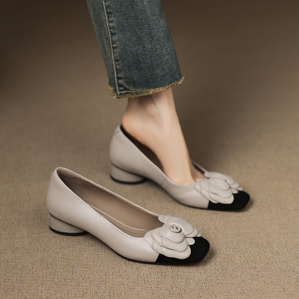 Chaussures simples à fleurs à  - Women'S Fashion Shoes avis et prix