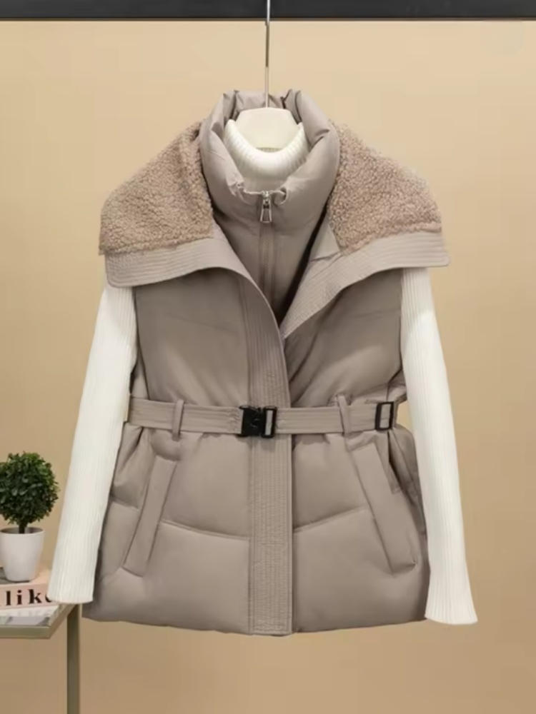 Nouveau gilet matelassé en cot - Puffer Vest Fashion Women avis et prix