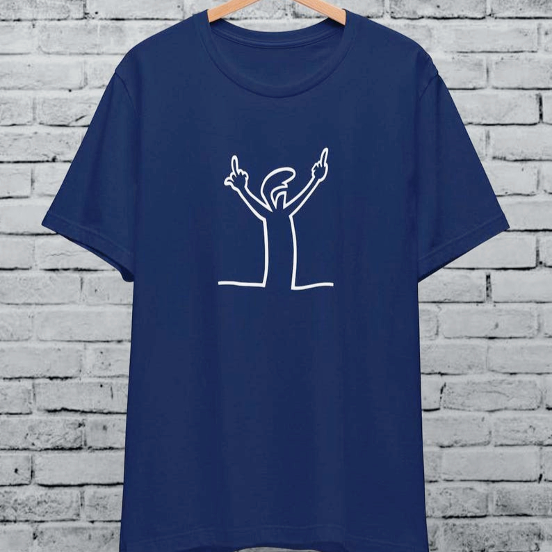 Angry La Linea T-Shirt unisexe - Women'S Fashion From The 80S avis et prix