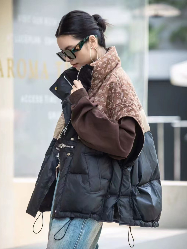 Doudoune en canard blanc rétro - Puffer Vest Fashion Women avis et prix