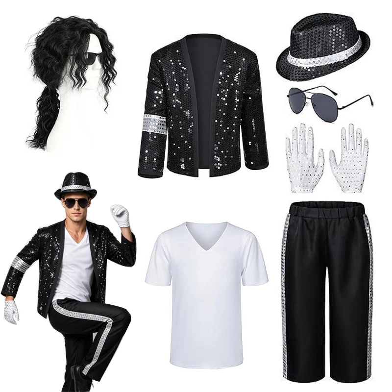 Costume de cosplay Michael Jac - Women'S Fashion From The 80S avis et prix