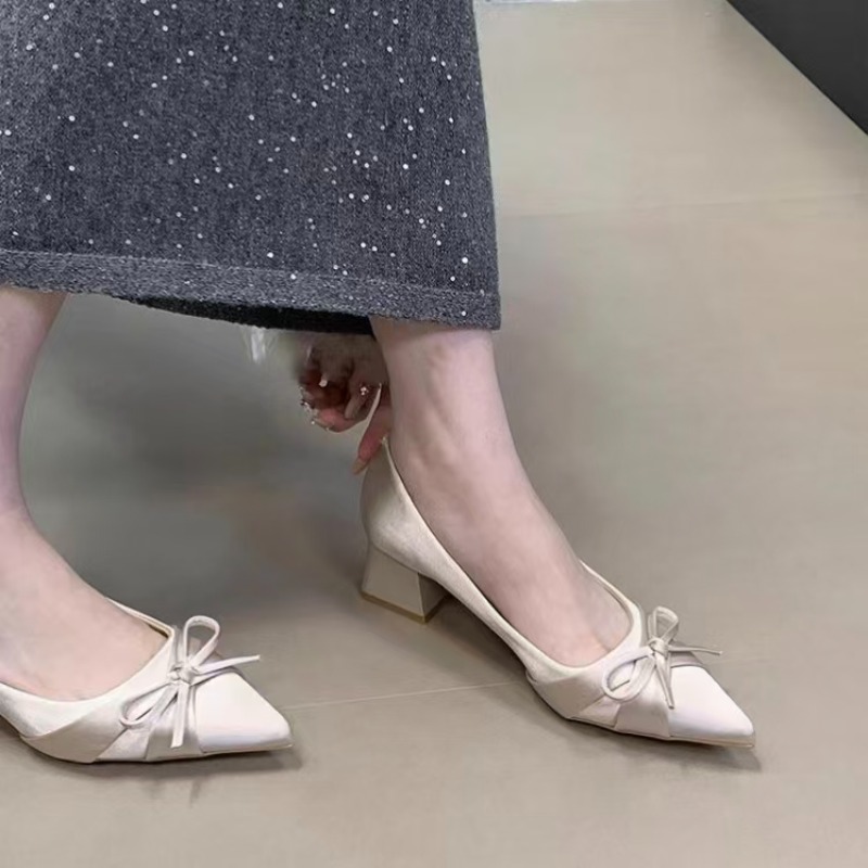 Chaussures simples rétro mi-lo - Women'S Fashion Shoes avis et prix