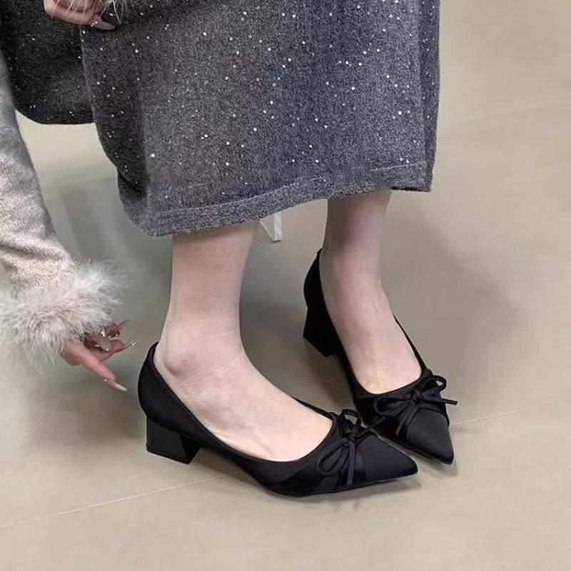 Chaussures simples rétro mi-lo - Women'S Fashion Shoes avis et prix