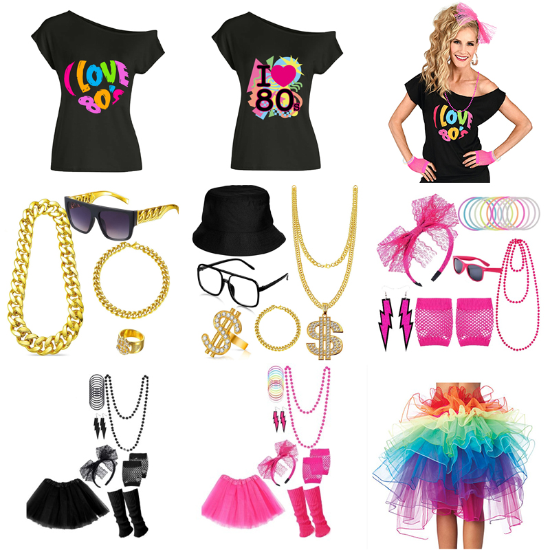 Ensemble de olympiques de fête - Women'S Fashion From The 80S avis et prix