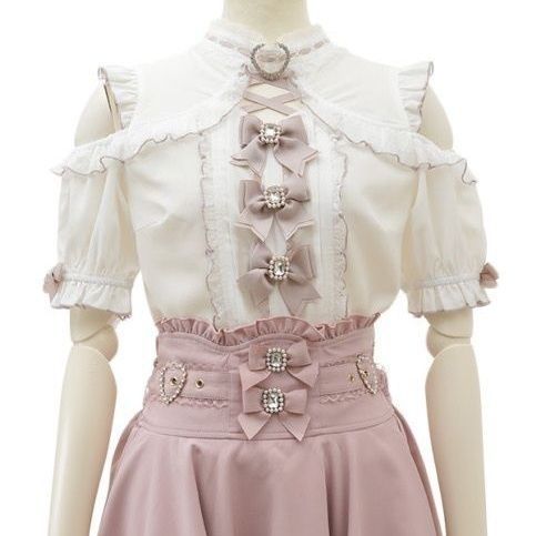 Hauts à manches courtes pour f - Puff Sleeve Blouse avis et prix