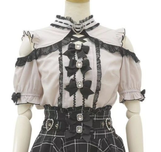 Hauts à manches courtes pour f - Puff Sleeve Blouse avis et prix