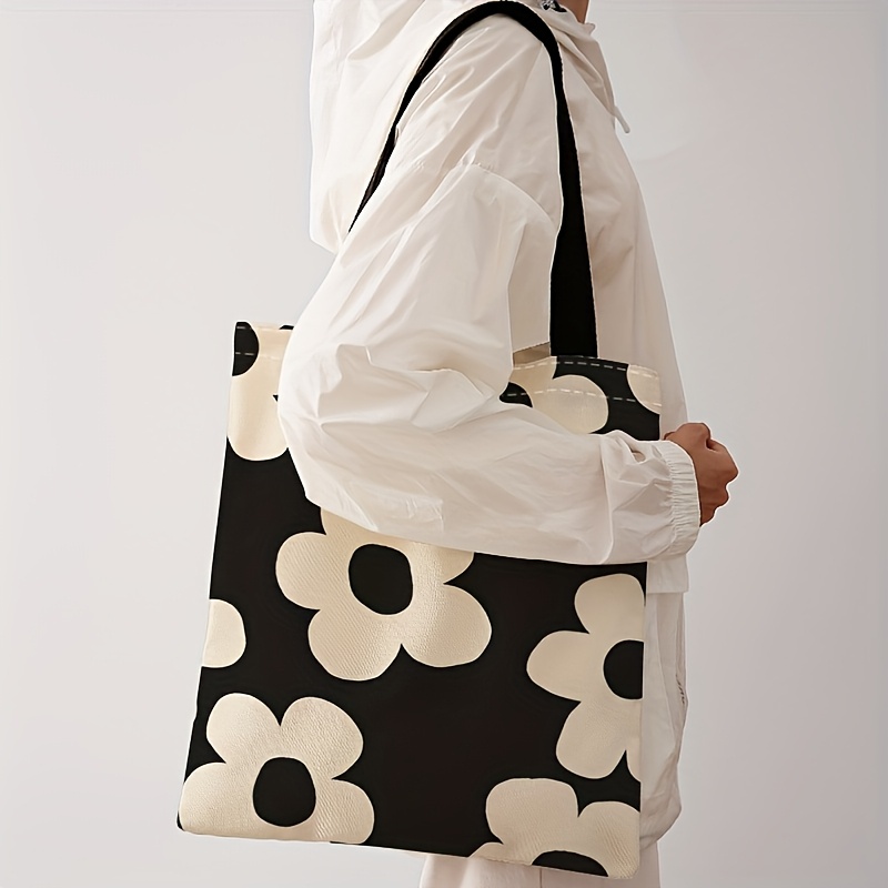 Sac fourre-tout imprimé de fle - Canvas Tote Bag avis et prix