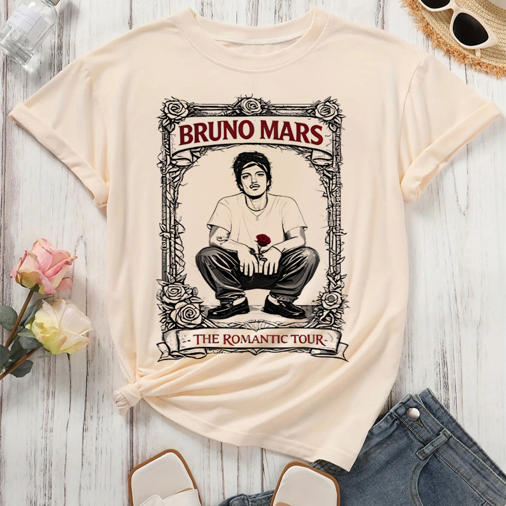 Bruno Mars – t-shirt pour fill - Women'S Fashion From The 80S avis et prix