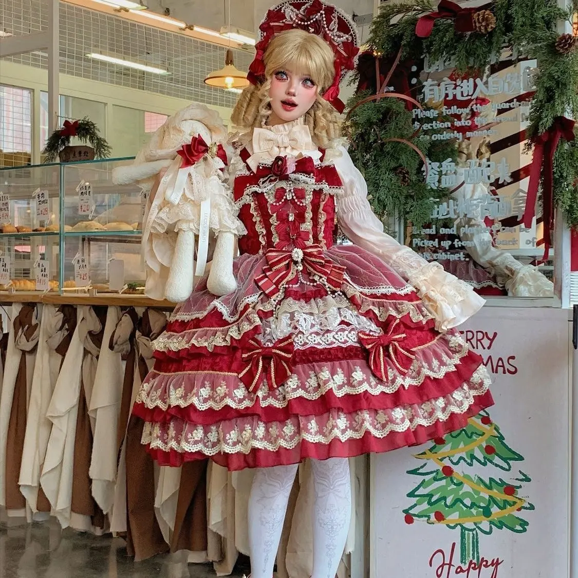 Robe IUM JKS Y2K Lolita Japona - Belted Shirt Dress avis et prix