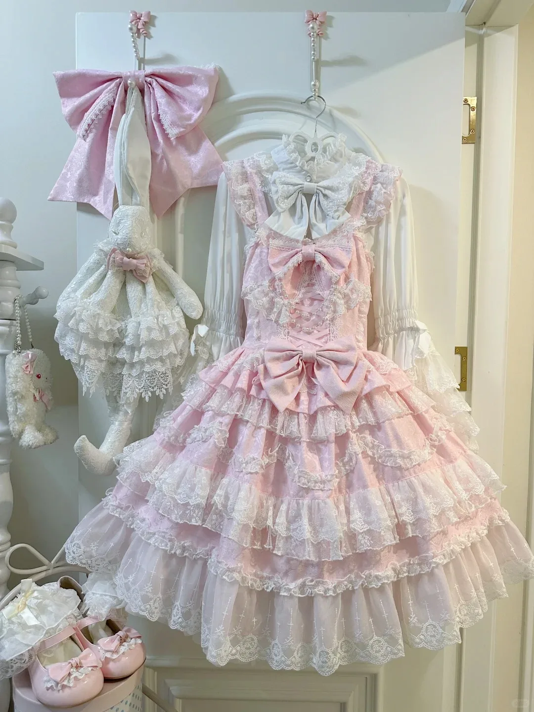 Robe IUM JKS Y2K Lolita Japona - Belted Shirt Dress avis et prix