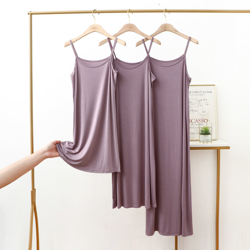 Robe à bretelles en modal sans - Belted Shirt Dress avis et prix