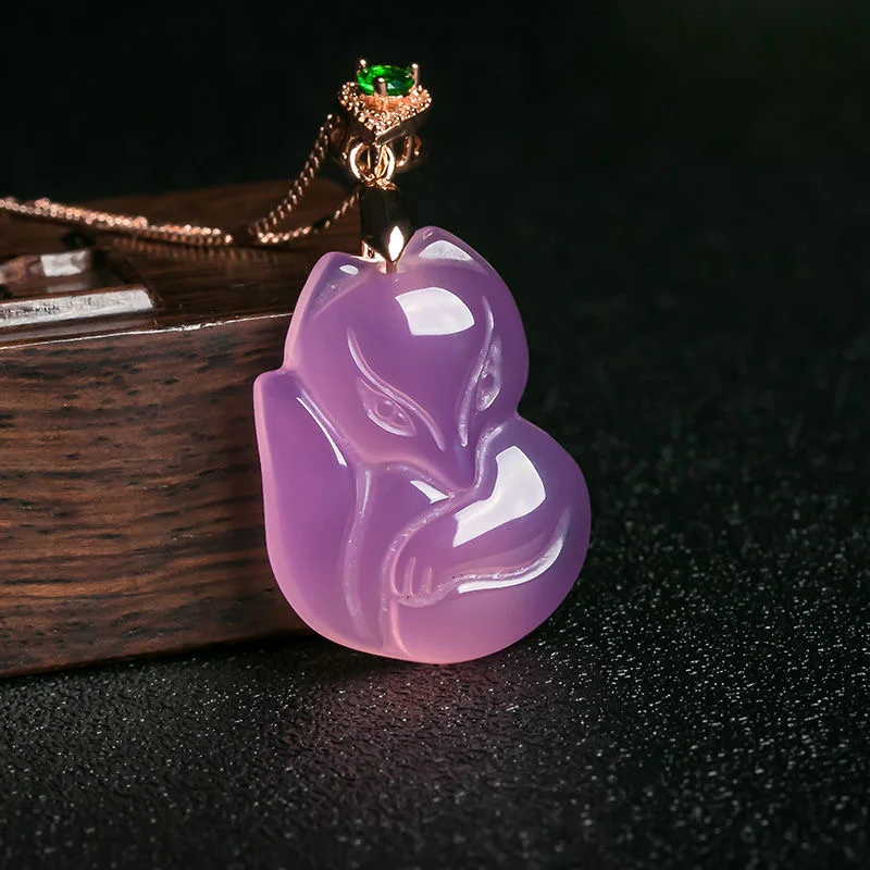 Collier pendentif renard agate - Women Fashion Jewellery avis et prix