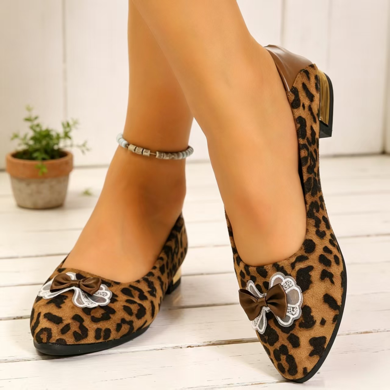 Escarpins à talon carré bas et - Women'S Fashion Shoes avis et prix
