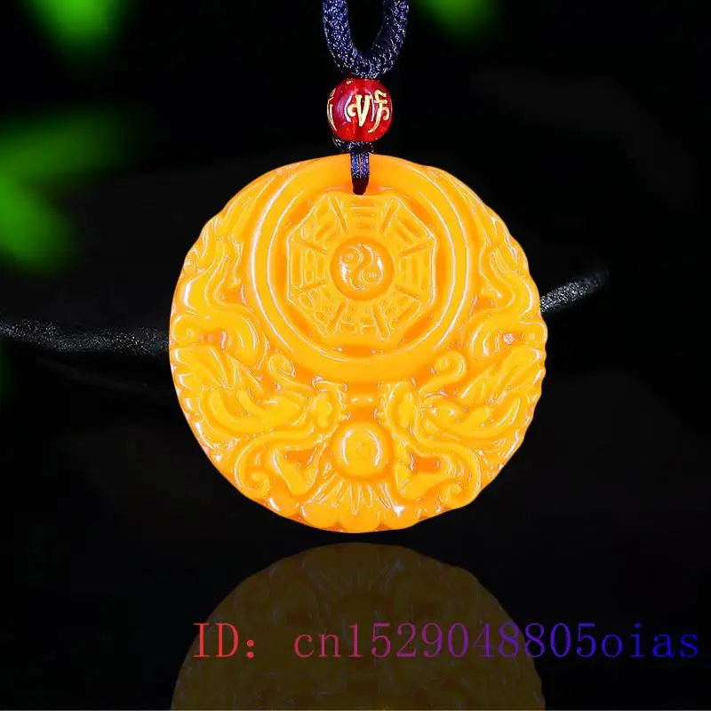 Pendentif Dragon Jade jaune po - Women Fashion Jewellery avis et prix