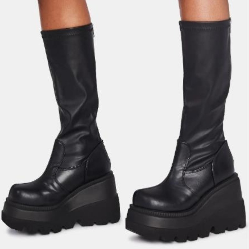 Bottes à plateforme pour femme - Women'S Fashion Knee High Boots avis et prix