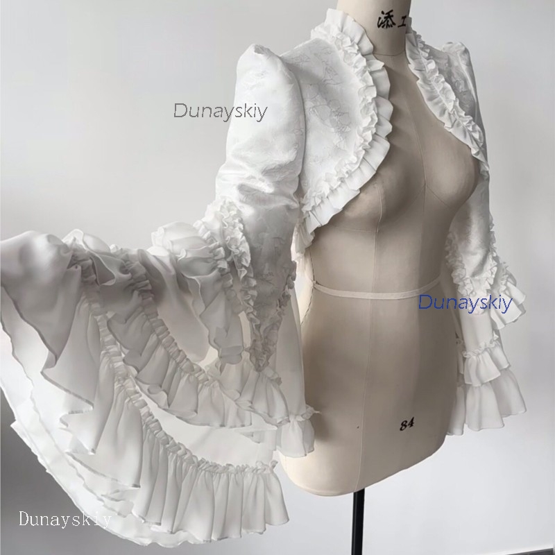 Ensemble de superposition Goth - Puff Sleeve Blouse avis et prix