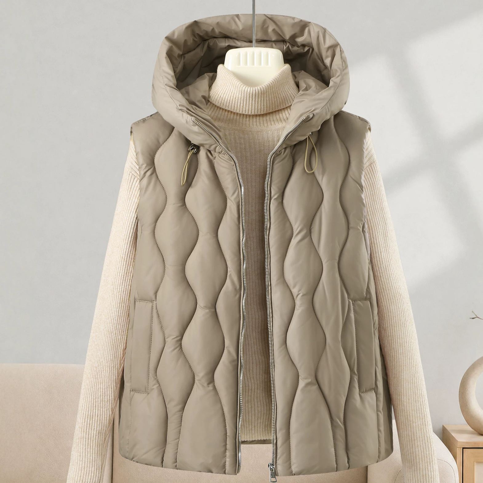 Gilet court matelassé épais et - Puffer Vest Fashion Women avis et prix