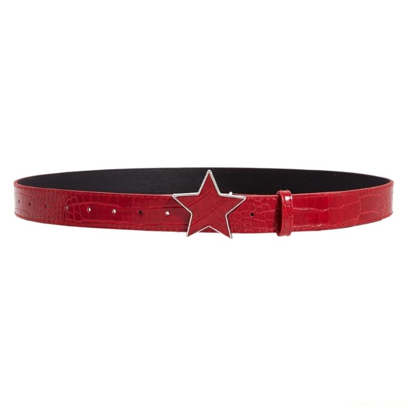 Ceinture en PU ornée avec ferm - Women'S Fashion Edgy avis et prix