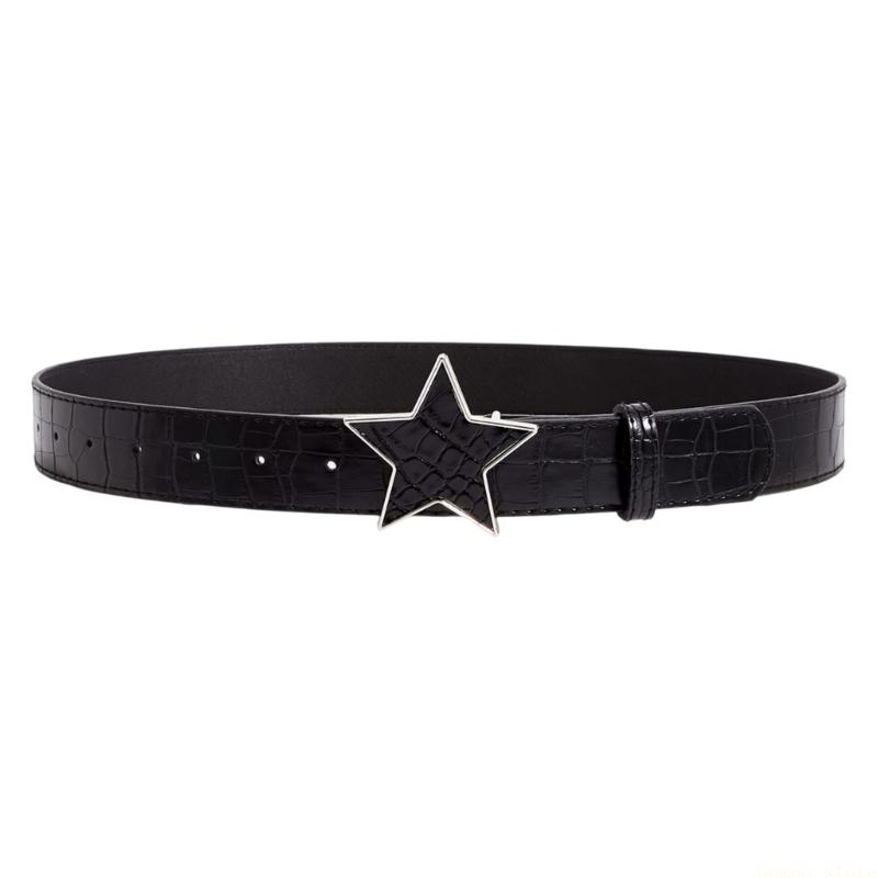 Ceinture en PU ornée avec ferm - Women'S Fashion Edgy avis et prix