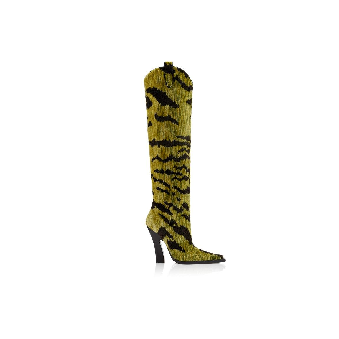 Bottes au dessus du genou pers - Women'S Fashion Edgy avis et prix