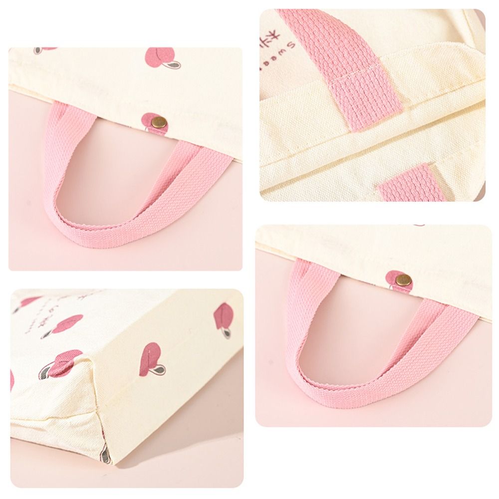 Sac fourre-tout en toile pêche - Canvas Tote Bag avis et prix