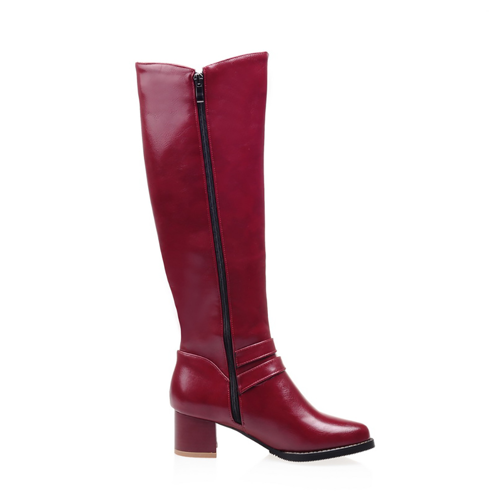 Bottes de moto au genou pour f - Women'S Fashion Knee High Boots avis et prix
