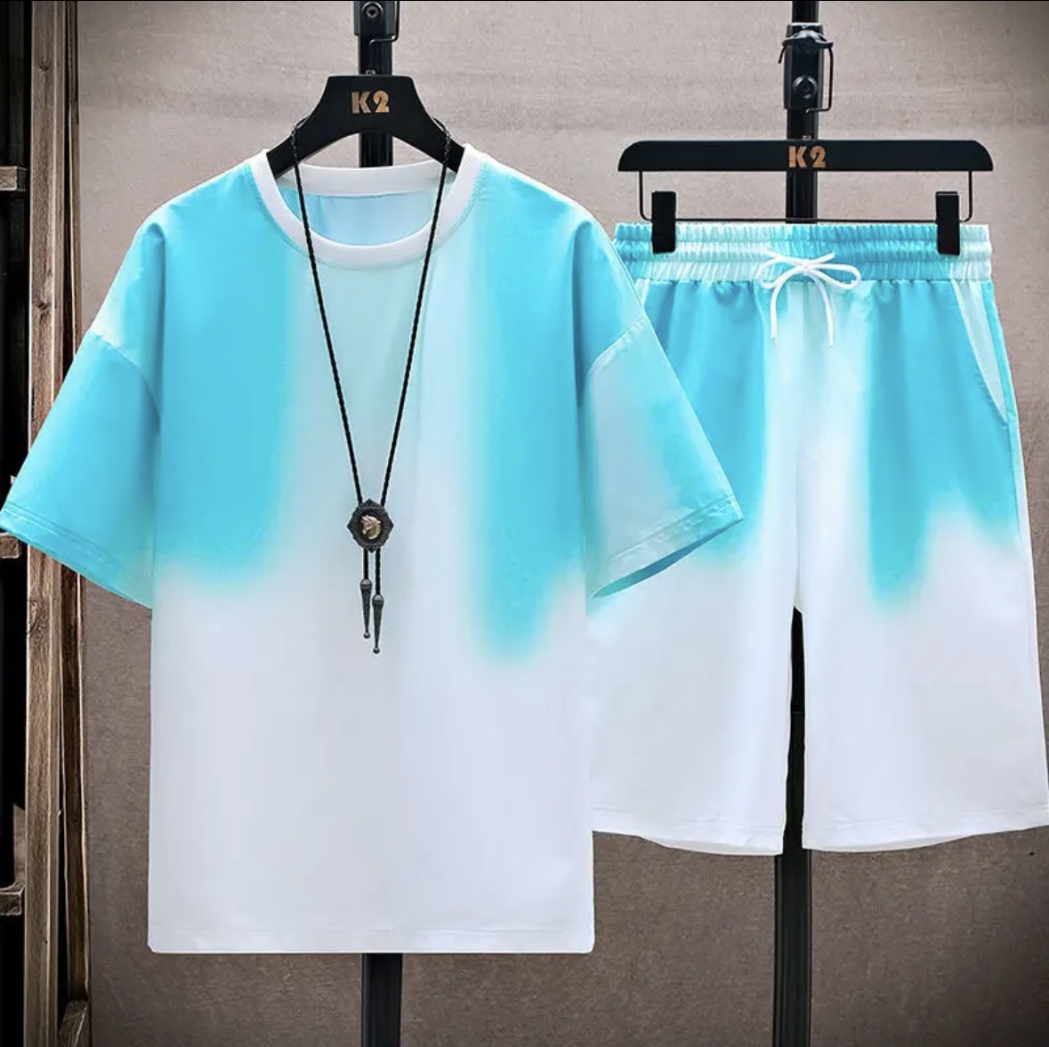 Nouvel ensemble d'été en soie  - Women Fashion Style avis et prix