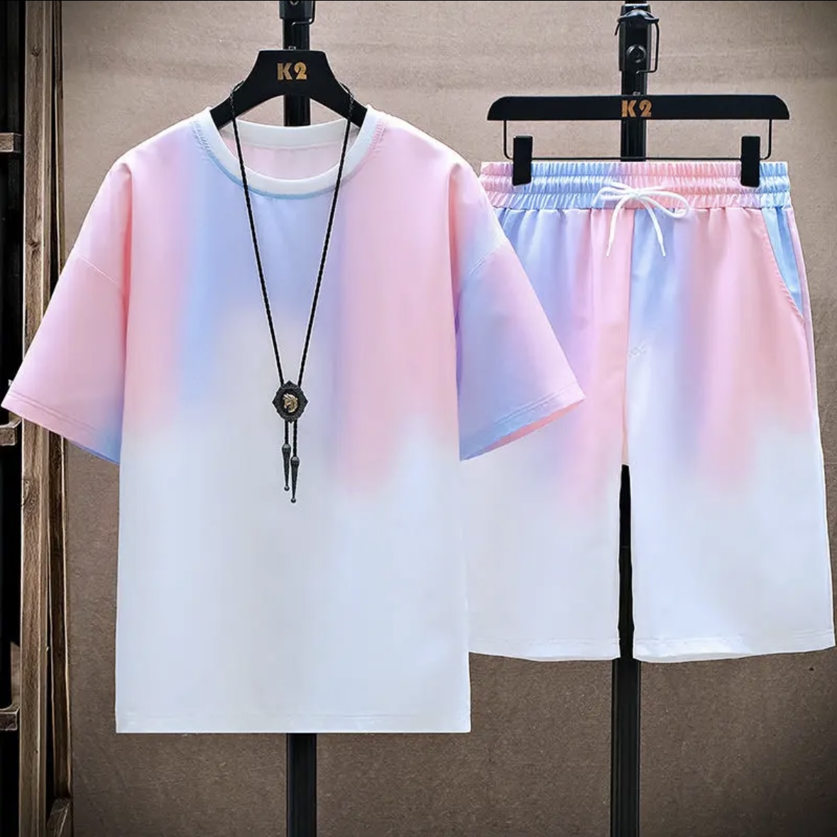 Nouvel ensemble d'été en soie  - Women Fashion Style avis et prix