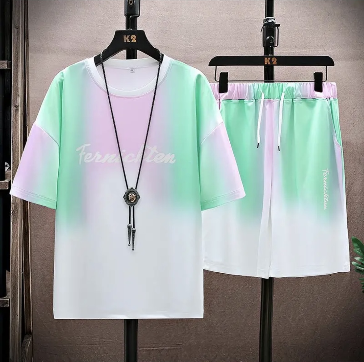 Nouvel ensemble d'été en soie  - Women Fashion Style avis et prix