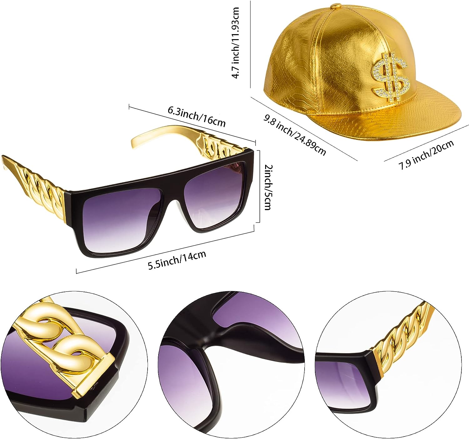 PESENAR – Kit de costumes Hip  - Women'S Fashion From The 80S avis et prix